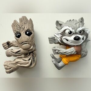 2 NECA Scalers - Guardians of The Galaxy 2 & Groot Rocket Racoon